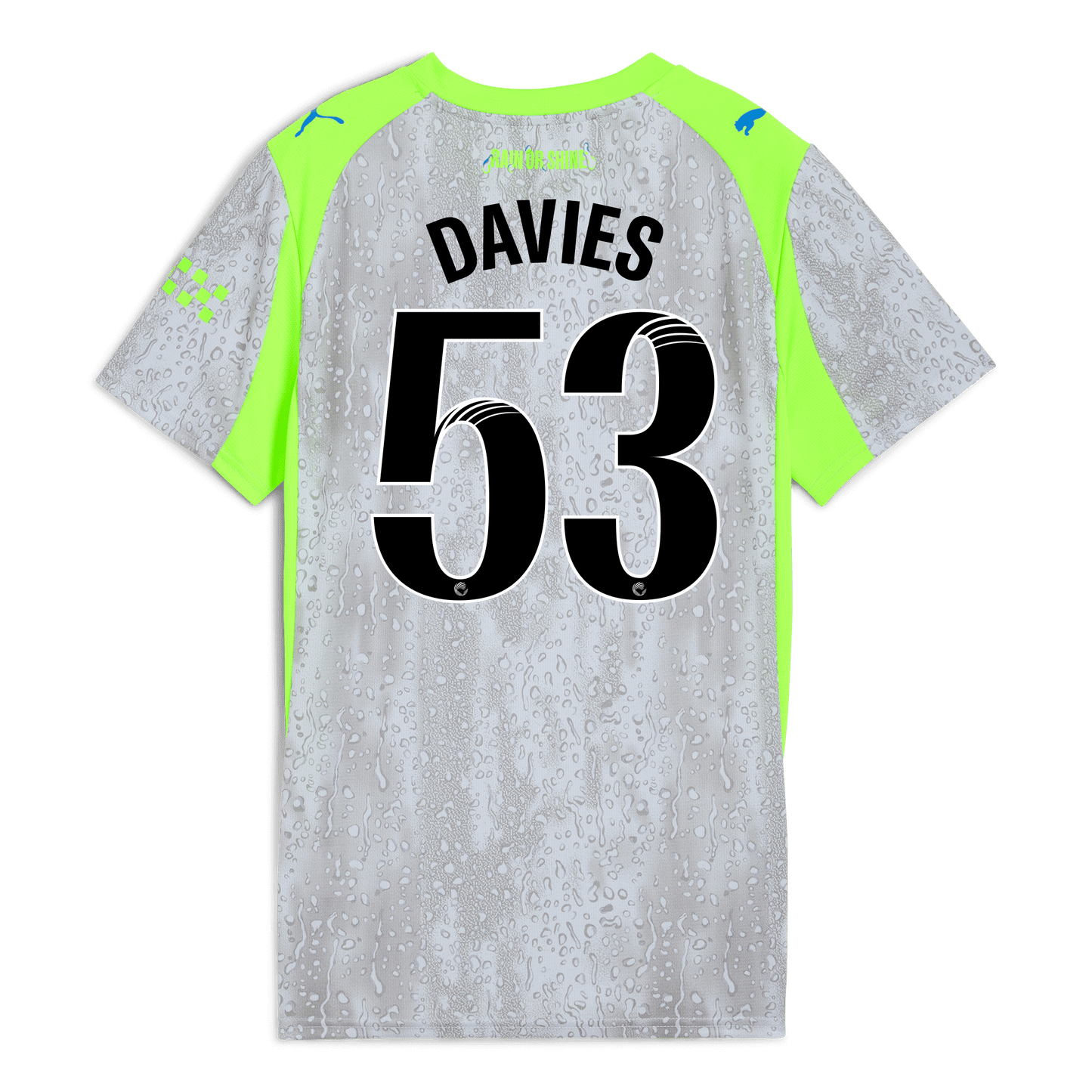 Women's Manchester City Third Jersey 2025/26 With DAVIES 53 Printing