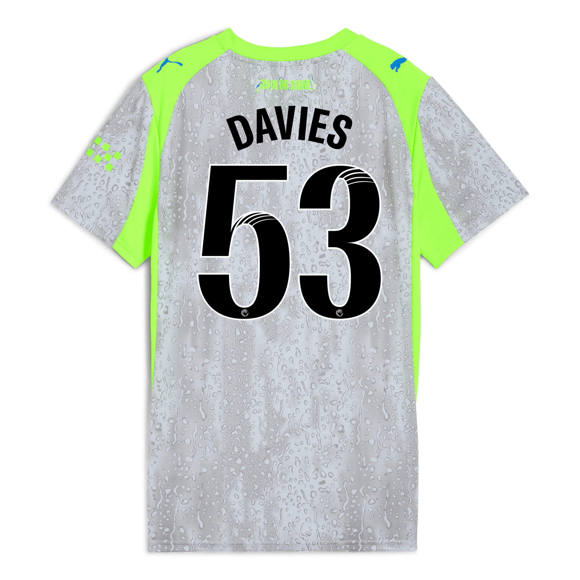 Women's Manchester City Third Jersey 2025/26 With DAVIES 53 Printing