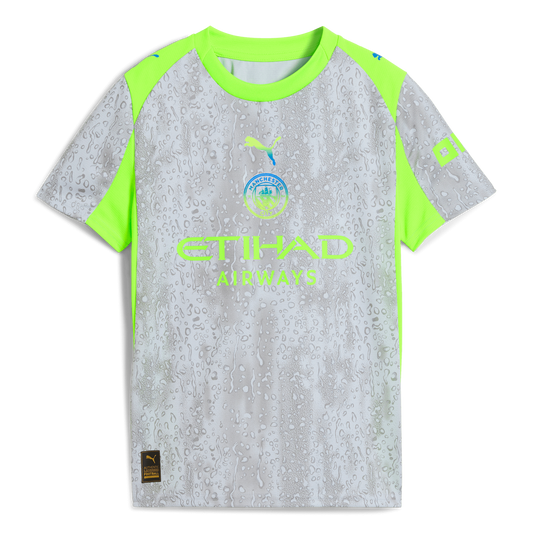 Kids' Manchester City Third Jersey 2025/26