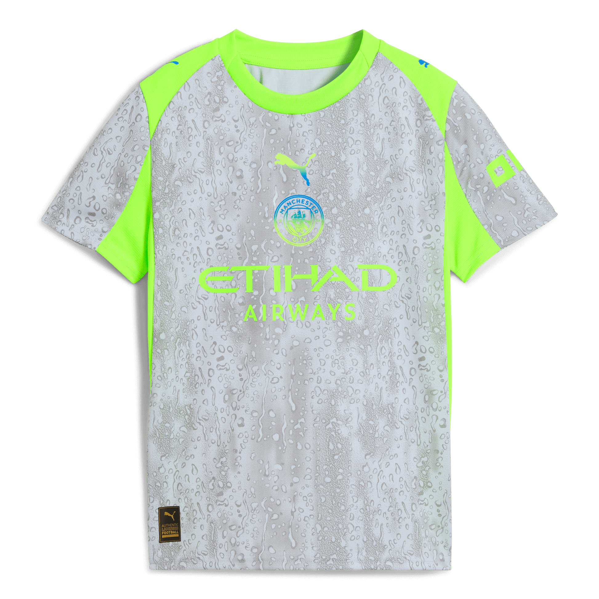Kids' Manchester City Third Jersey 2025/26 With MURPHY 46 Printing