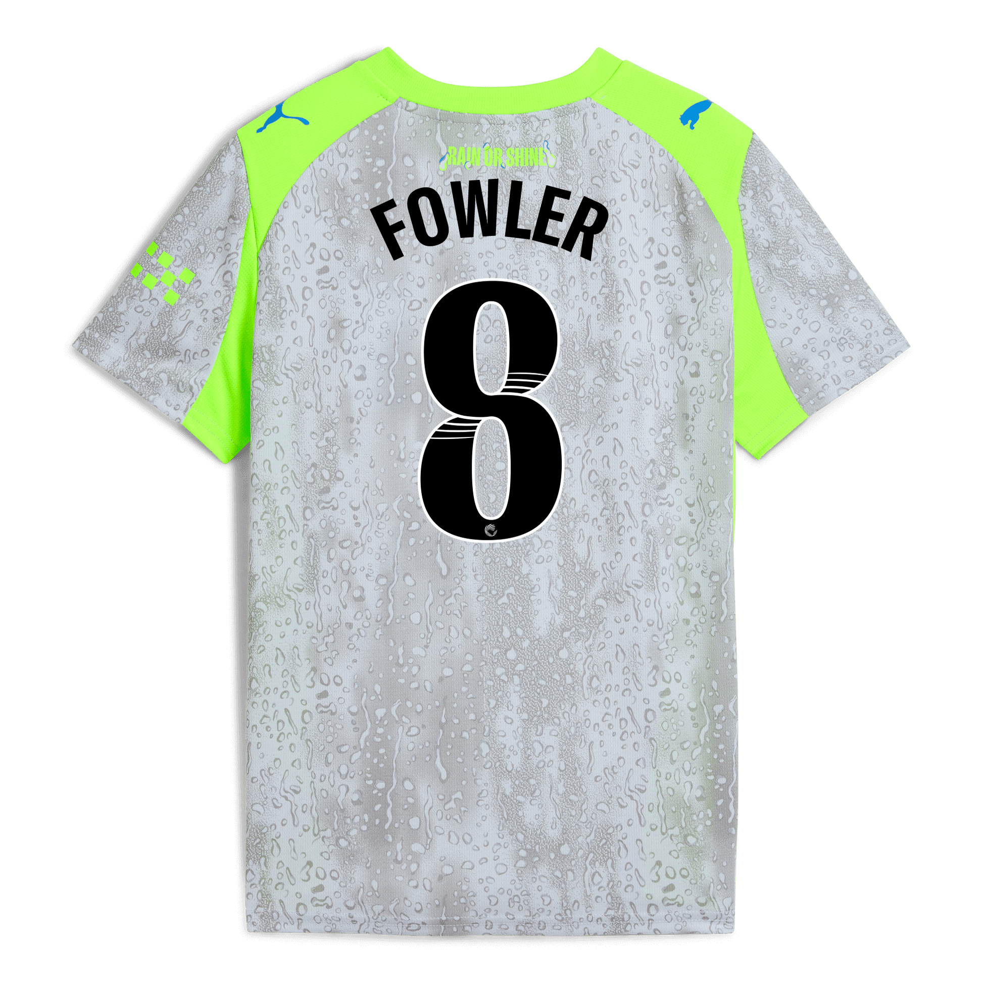 Kids' Manchester City Third Jersey 2025/26 With FOWLER 8 Printing