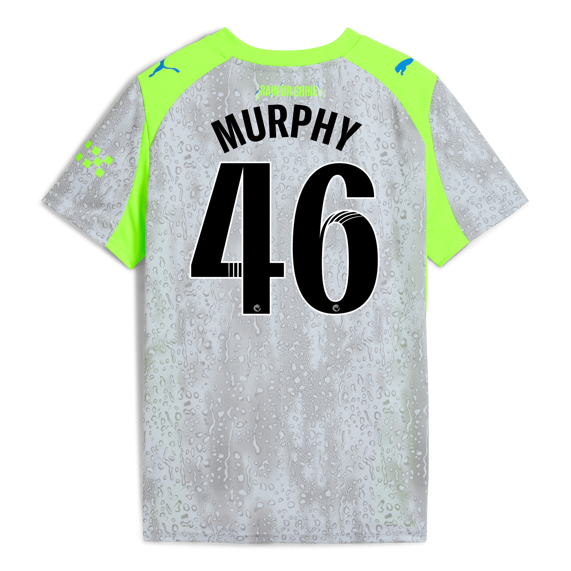 Kids' Manchester City Third Jersey 2025/26 With MURPHY 46 Printing