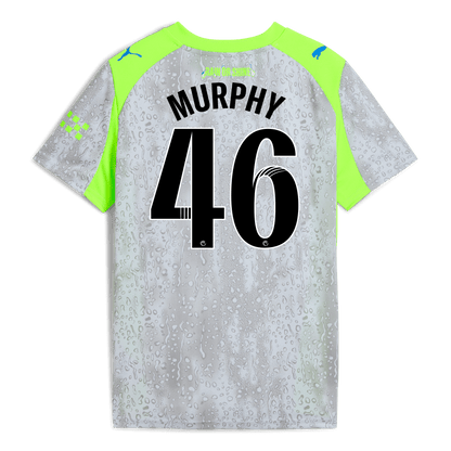 Kids' Manchester City Third Jersey 2025/26 With MURPHY 46 Printing