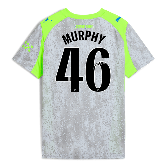 Kids' Manchester City Third Jersey 2025/26 With MURPHY 46 Printing