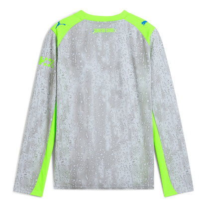 Kids' Manchester City Third Long Sleeve Jersey 2025/26