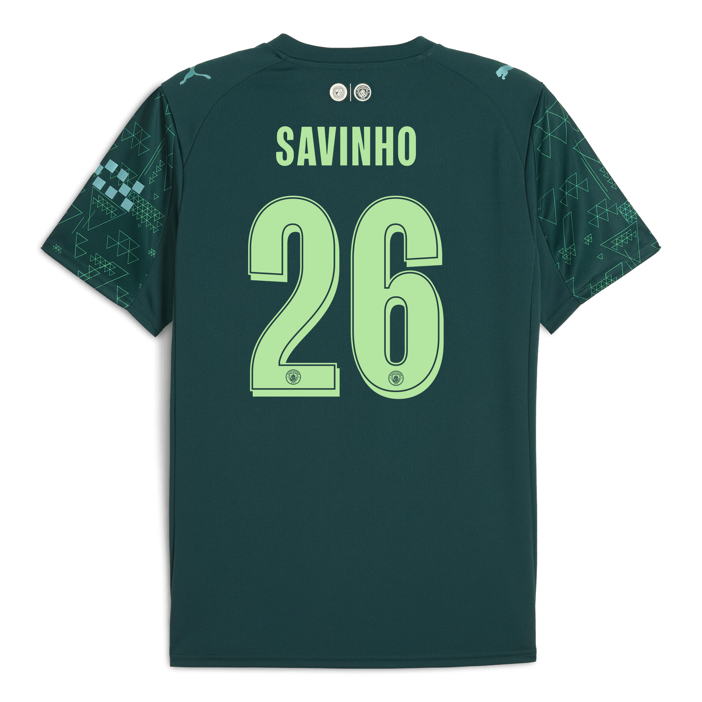 Manchester City EA SPORTS FC Jersey 2025/26 With SAVINHO 26 Printing