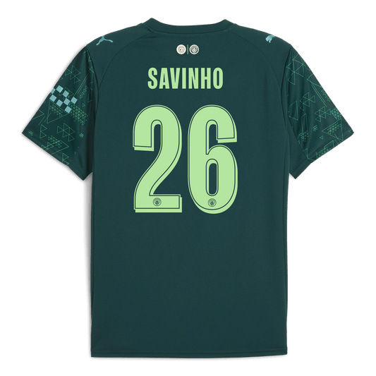 Manchester City EA SPORTS FC Jersey 2025/26 With SAVINHO 26 Printing
