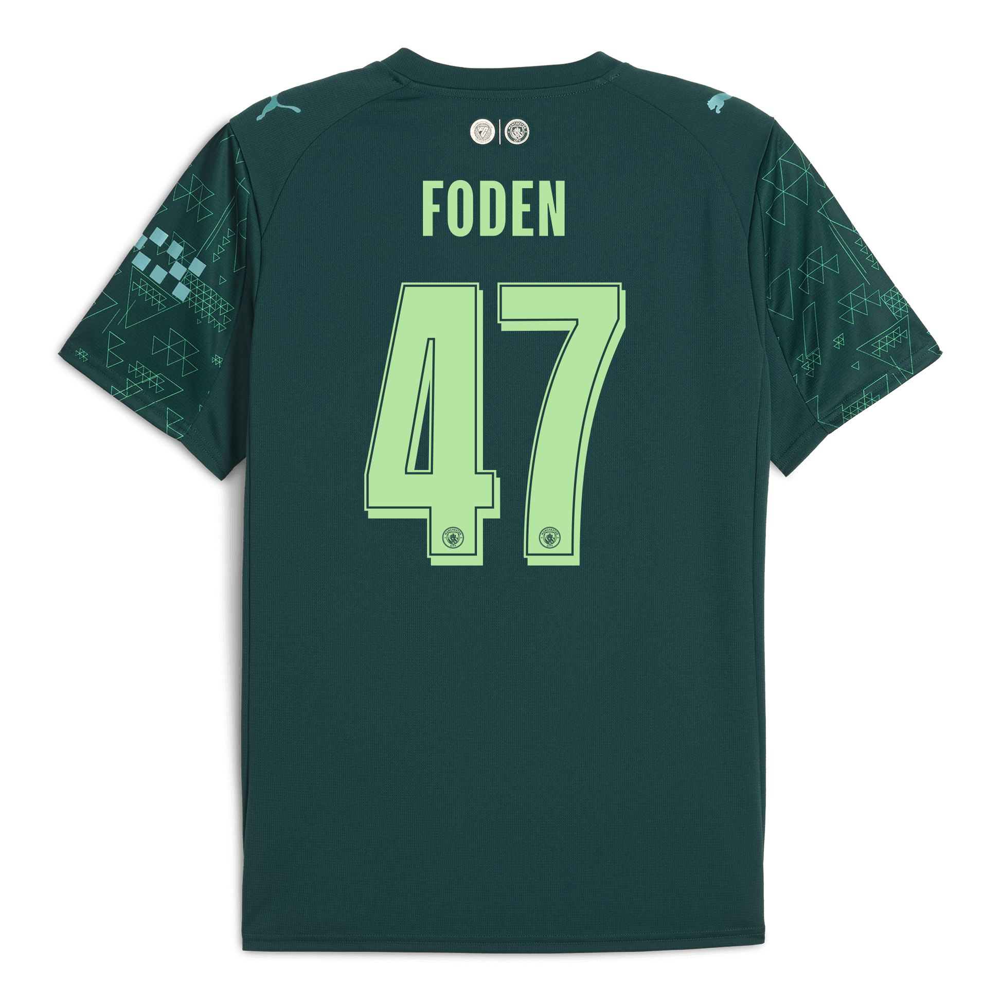 Manchester City EA SPORTS FC Jersey 2025/26 With FODEN 47 Printing