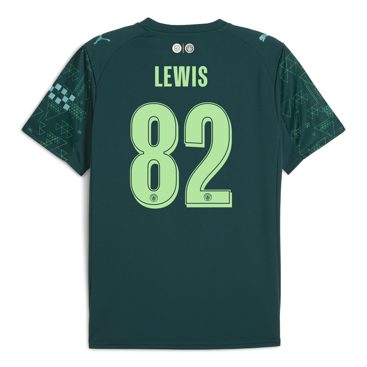 Manchester City EA SPORTS FC Jersey 2025/26 With LEWIS 82 Printing