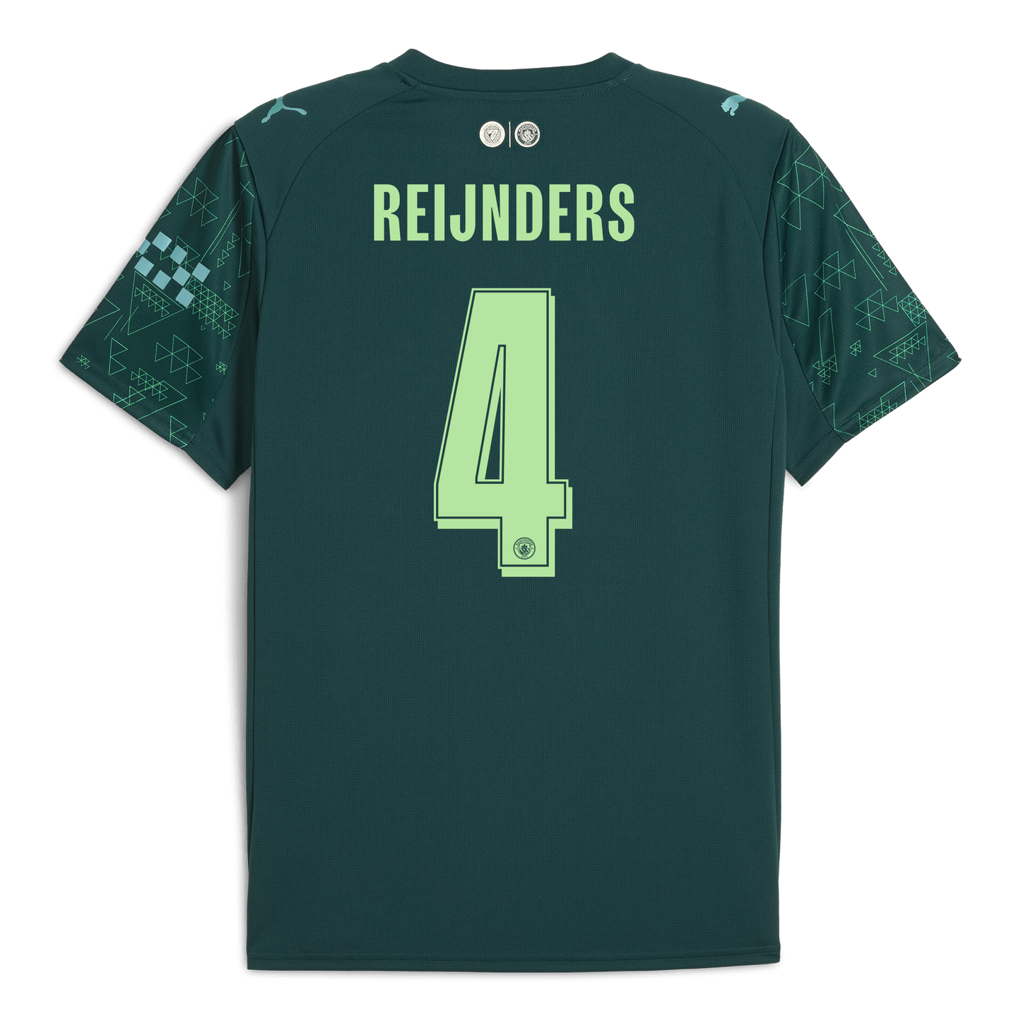 Manchester City EA SPORTS FC Jersey 2025/26 With REIJNDERS 4 Printing