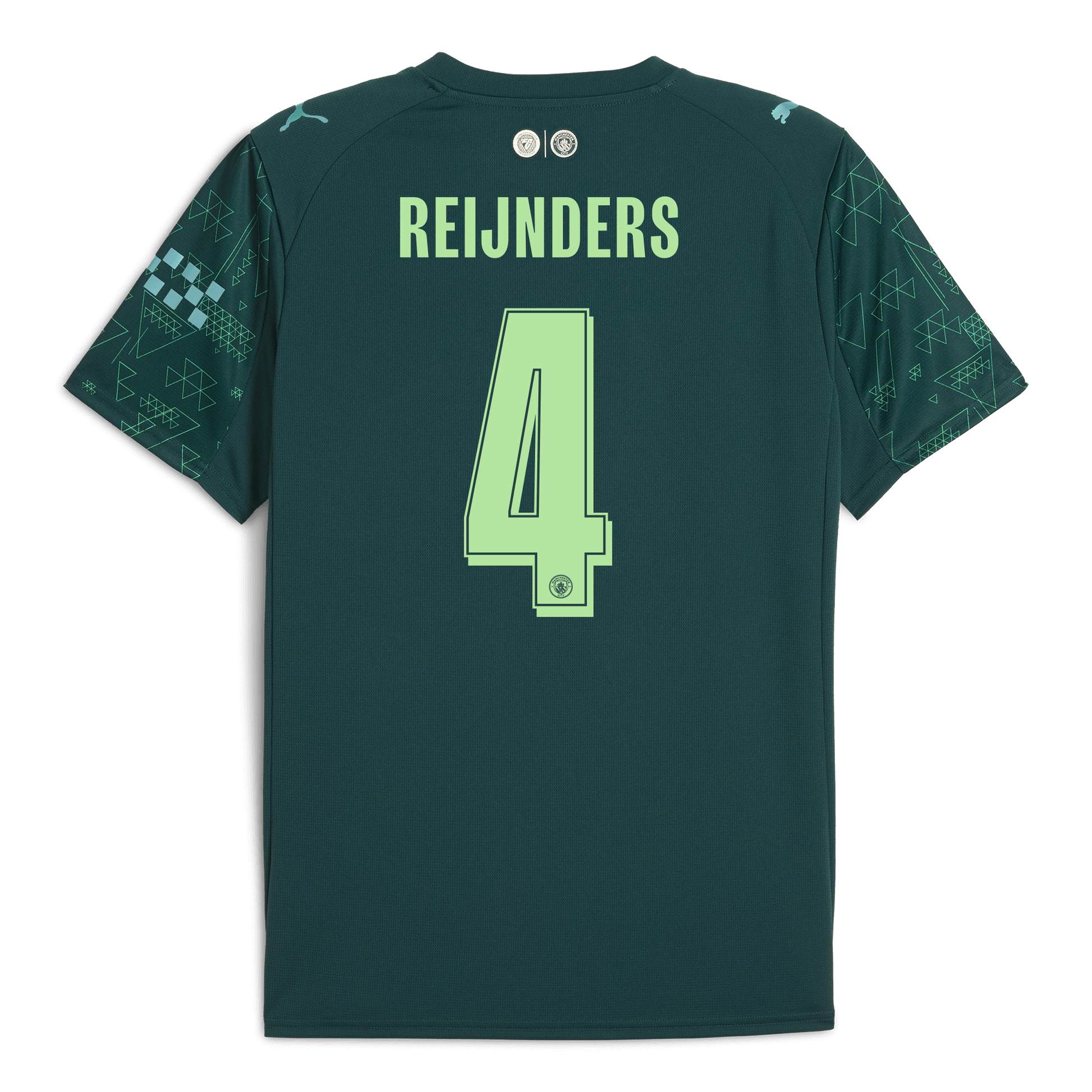Manchester City EA SPORTS FC Jersey 2025/26 With REIJNDERS 4 Printing