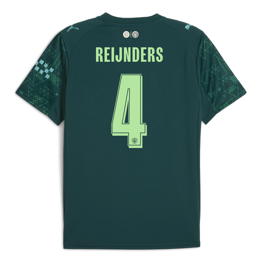 Manchester City EA SPORTS FC Jersey 2025/26 With REIJNDERS 4 Printing