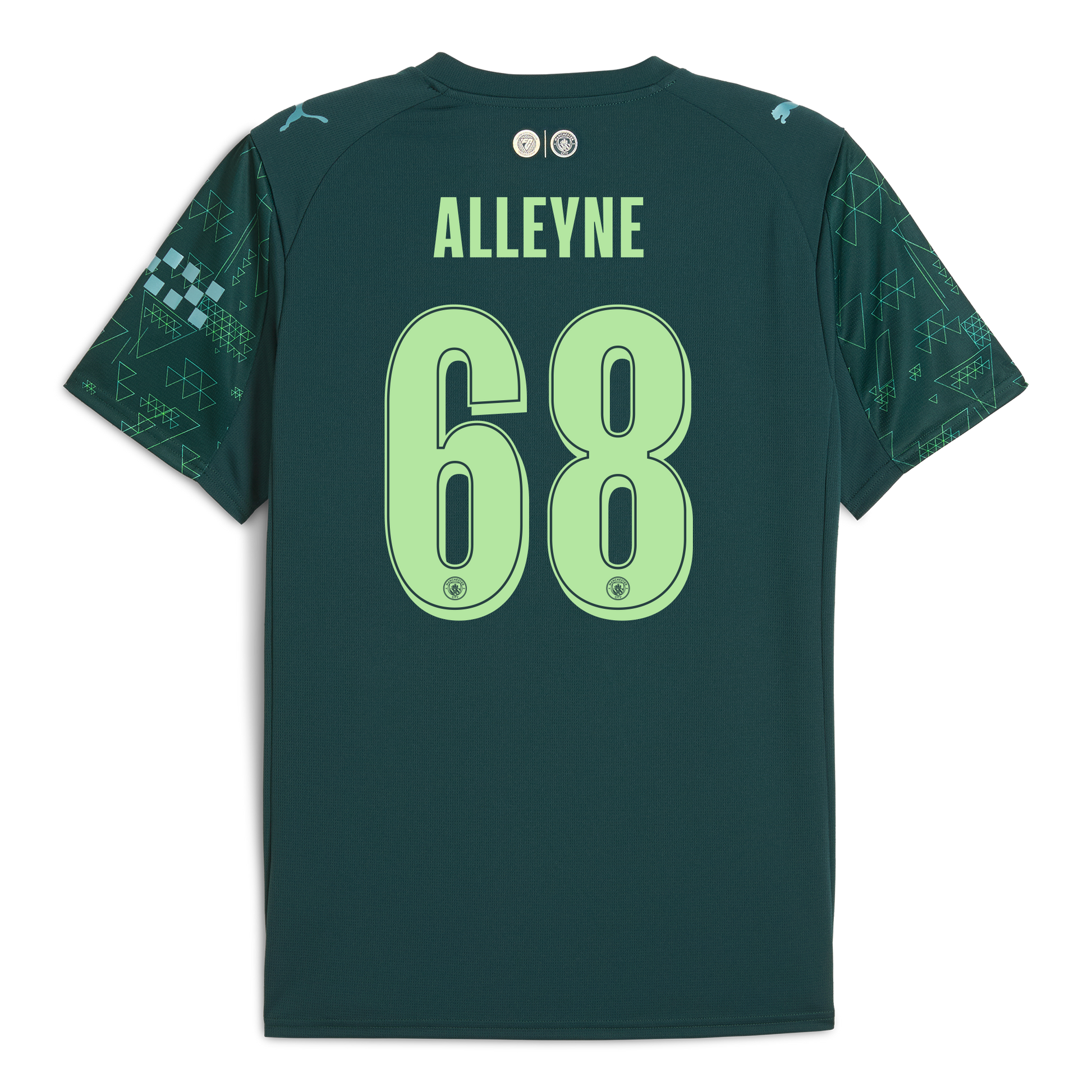 Manchester City EA SPORTS FC Jersey 2025/26 With ALLEYNE 68 Printing