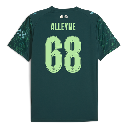 Manchester City EA SPORTS FC Jersey 2025/26 With ALLEYNE 68 Printing