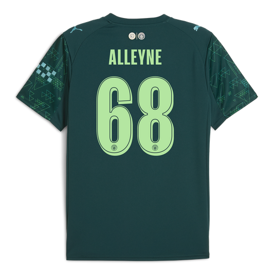 Manchester City EA SPORTS FC Jersey 2025/26 With ALLEYNE 68 Printing