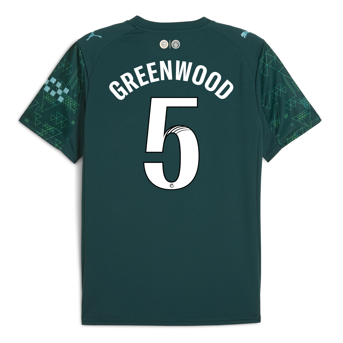 Manchester City EA SPORTS FC Jersey 2025/26 With GREENWOOD 5 Printing