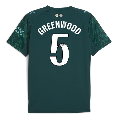 Manchester City EA SPORTS FC Jersey 2025/26 With GREENWOOD 5 Printing