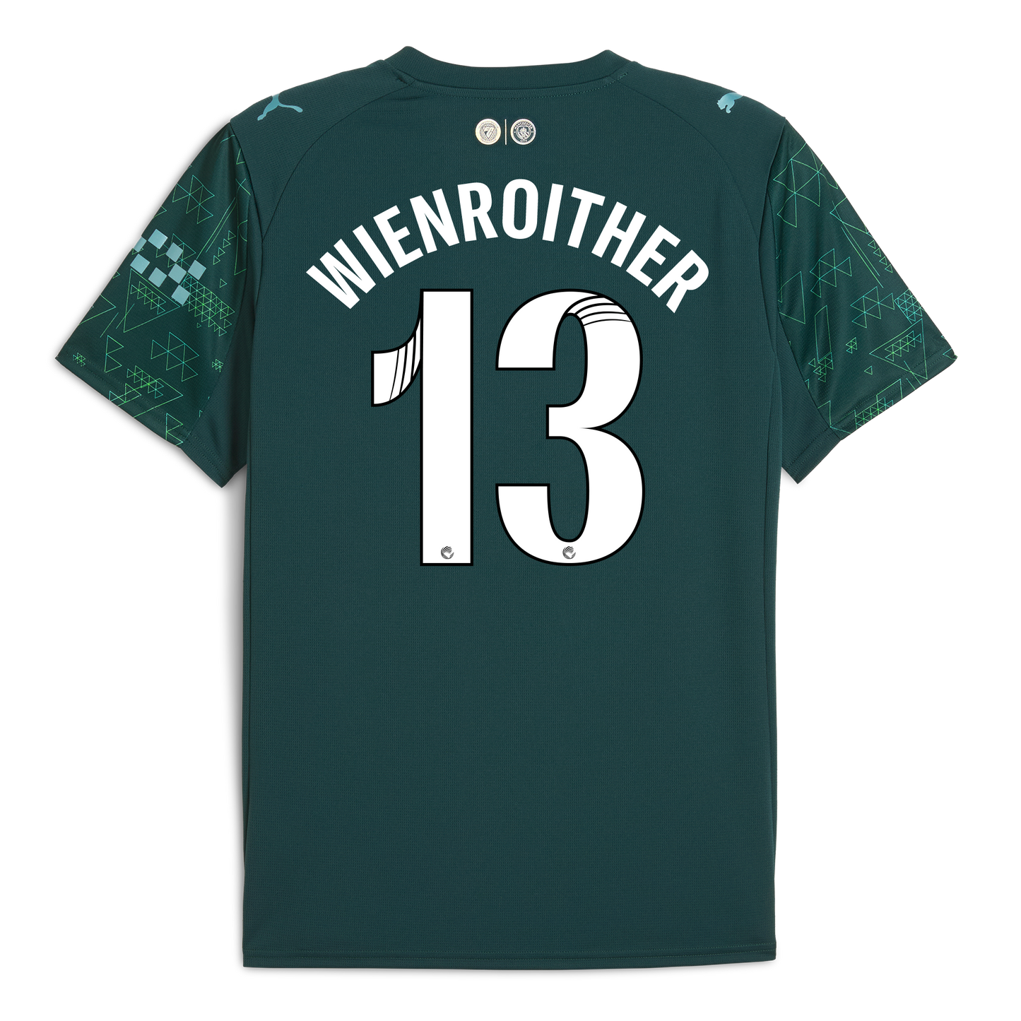 Manchester City EA SPORTS FC Jersey 2025/26 With WIENROITHER 13 Printing