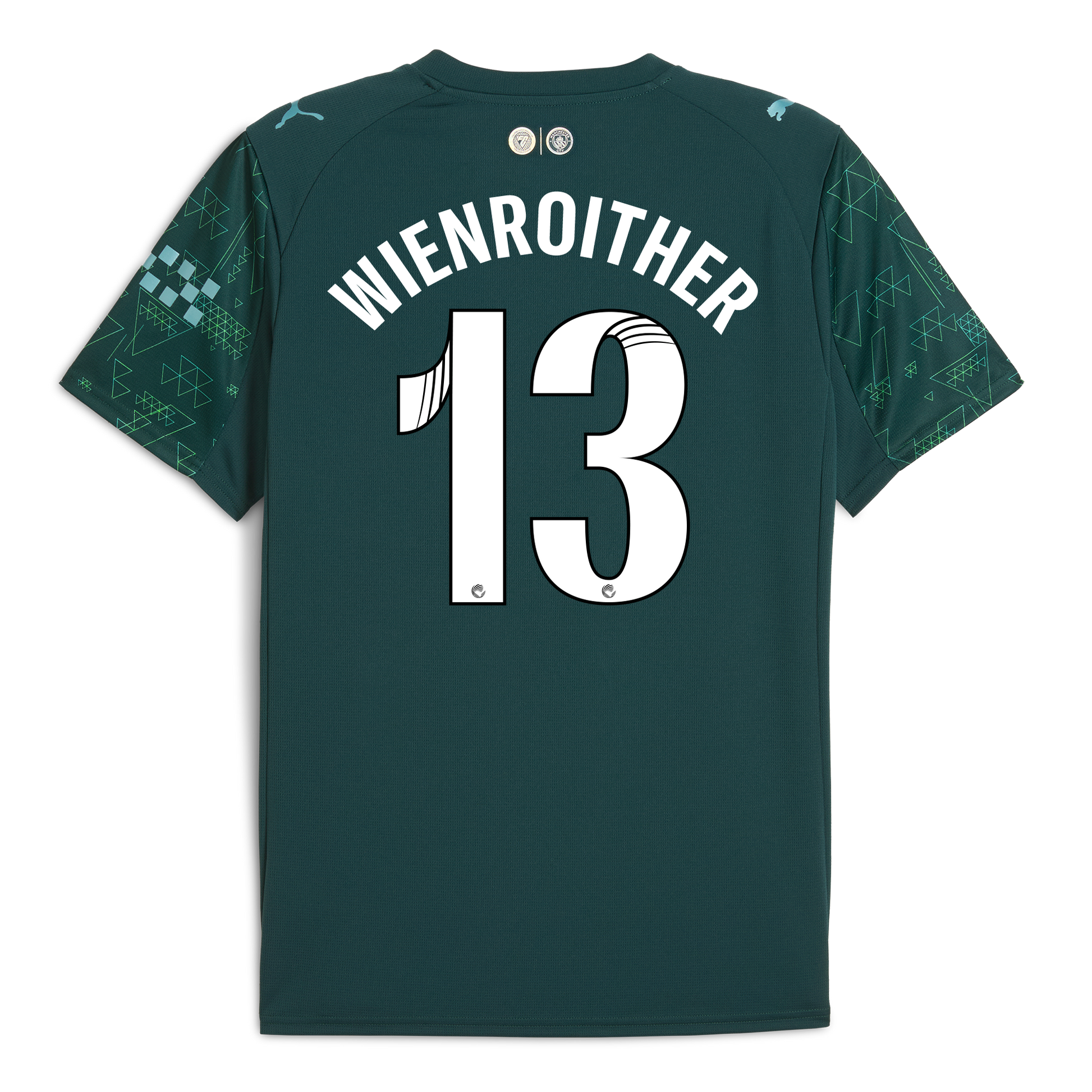 Manchester City EA SPORTS FC Jersey 2025/26 With WIENROITHER 13 Printing