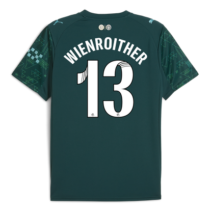 Manchester City EA SPORTS FC Jersey 2025/26 With WIENROITHER 13 Printing