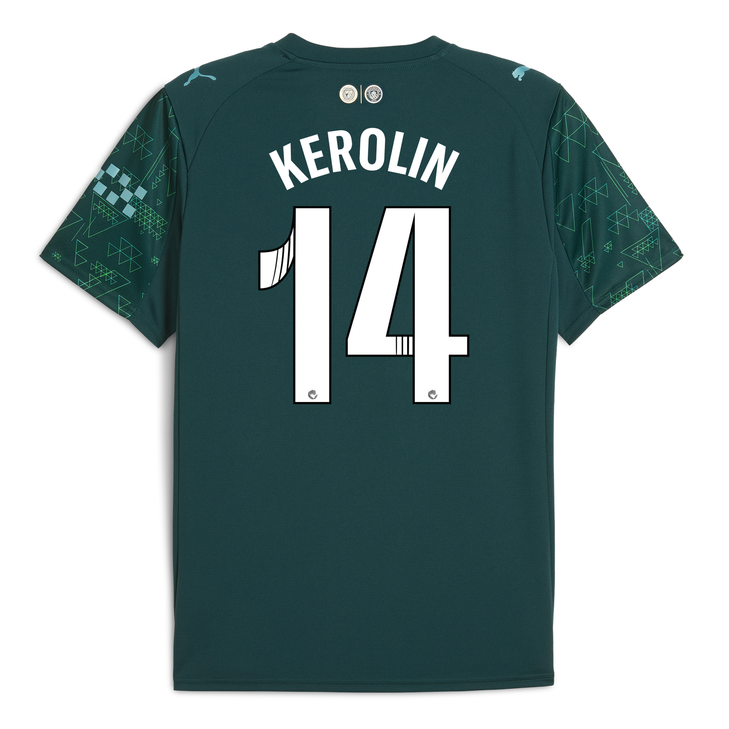 Manchester City EA SPORTS FC Jersey 2025/26 With KEROLIN 14 Printing