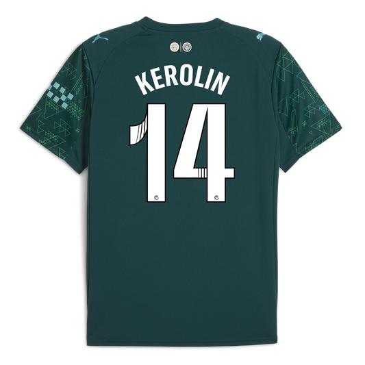 Manchester City EA SPORTS FC Jersey 2025/26 With KEROLIN 14 Printing