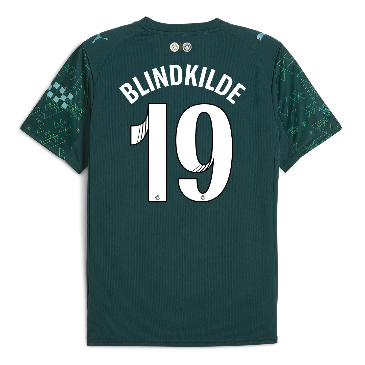 Manchester City EA SPORTS FC Jersey 2025/26 With BLINDKILDE 19 Printing