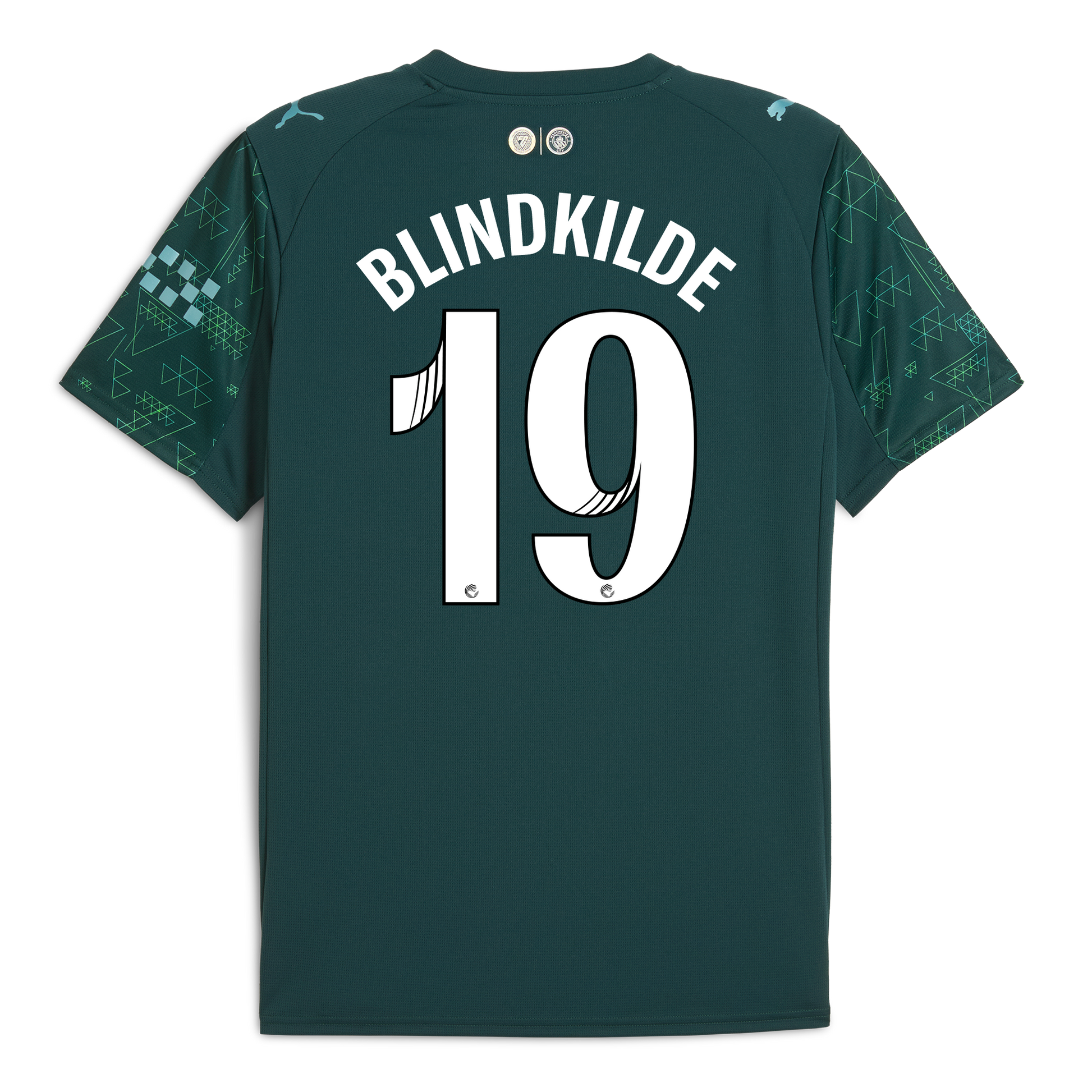 Manchester City EA SPORTS FC Jersey 2025/26 With BLINDKILDE 19 Printing
