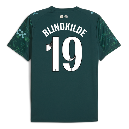 Manchester City EA SPORTS FC Jersey 2025/26 With BLINDKILDE 19 Printing
