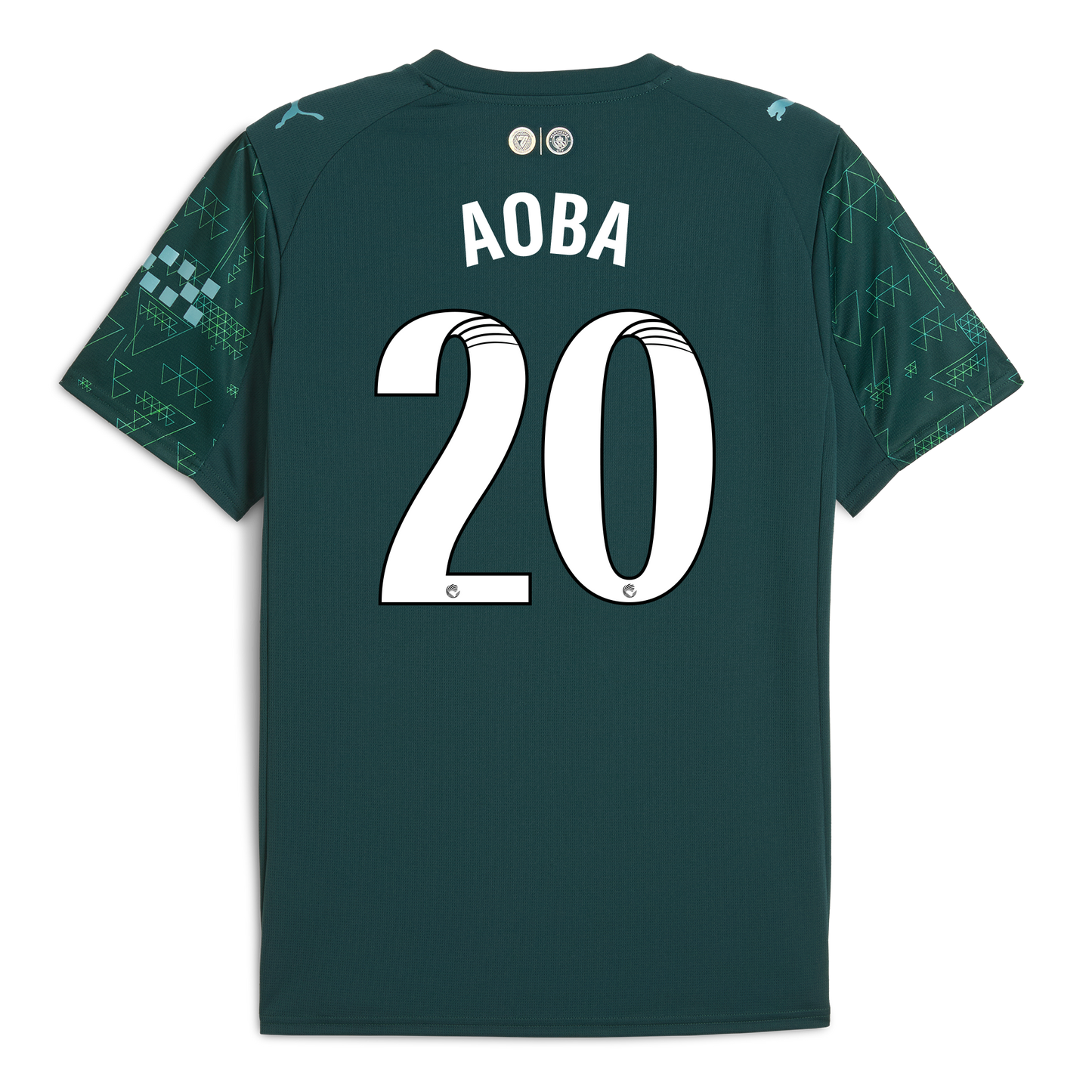 Manchester City EA SPORTS FC Jersey 2025/26 With AOBA 20 Printing