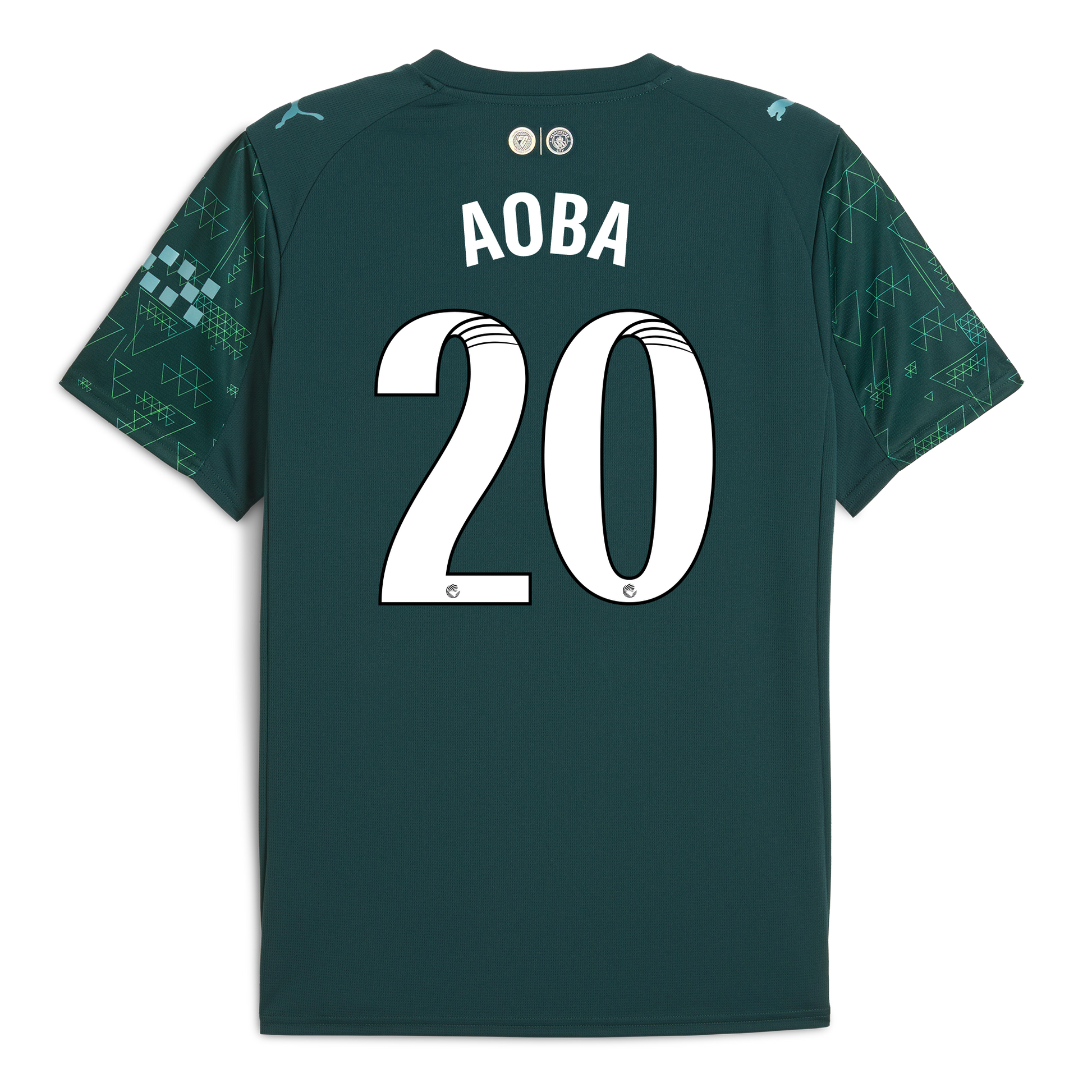 Manchester City EA SPORTS FC Jersey 2025/26 With AOBA 20 Printing