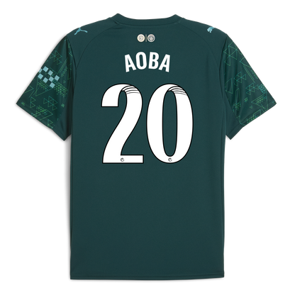Manchester City EA SPORTS FC Jersey 2025/26 With AOBA 20 Printing