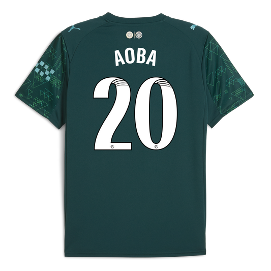 Manchester City EA SPORTS FC Jersey 2025/26 With AOBA 20 Printing