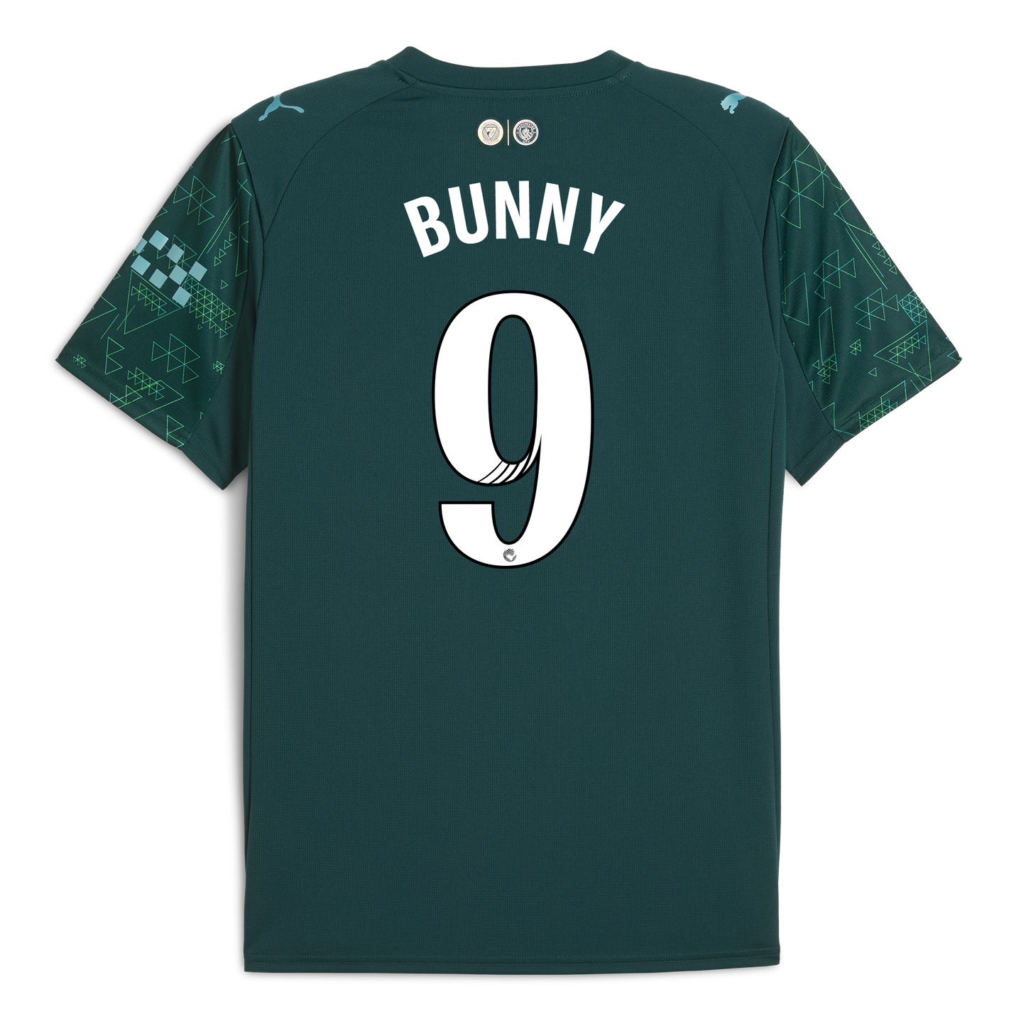 Manchester City EA SPORTS FC Jersey 2025/26 With BUNNY 9 Printing