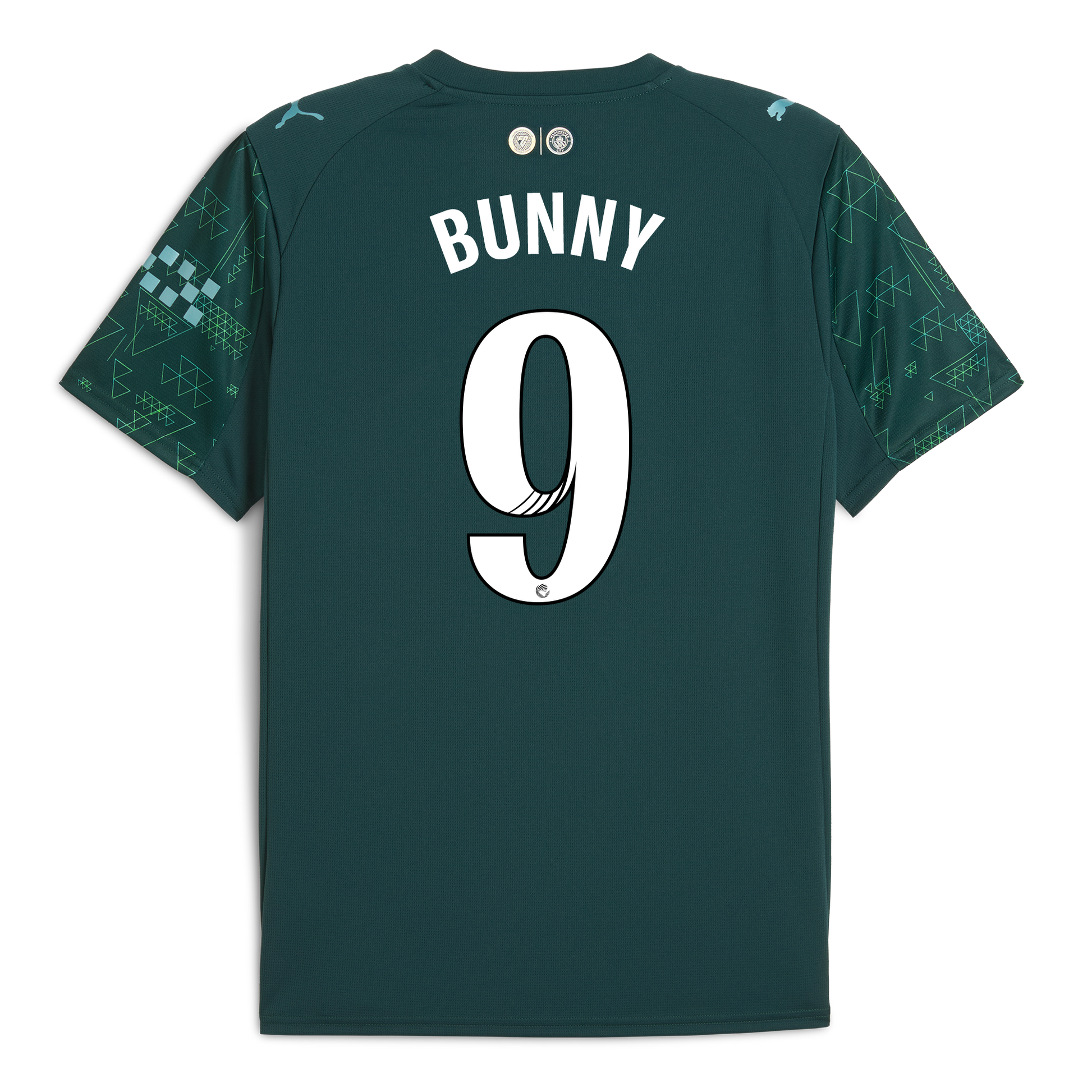 Manchester City EA SPORTS FC Jersey 2025/26 With BUNNY 9 Printing