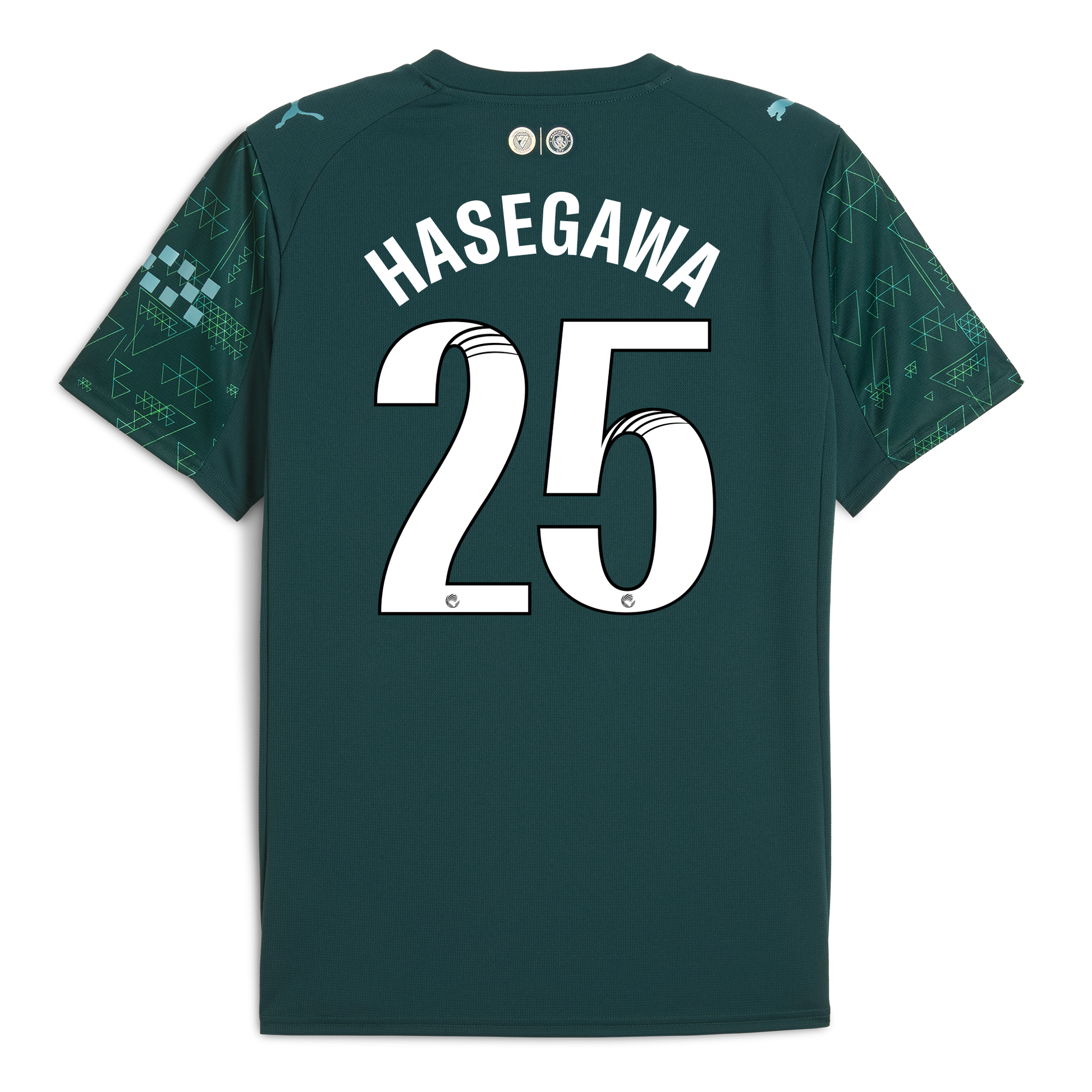 Manchester City EA SPORTS FC Jersey 2025/26 With HASEGAWA 25 Printing