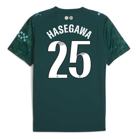 Manchester City EA SPORTS FC Jersey 2025/26 With HASEGAWA 25 Printing
