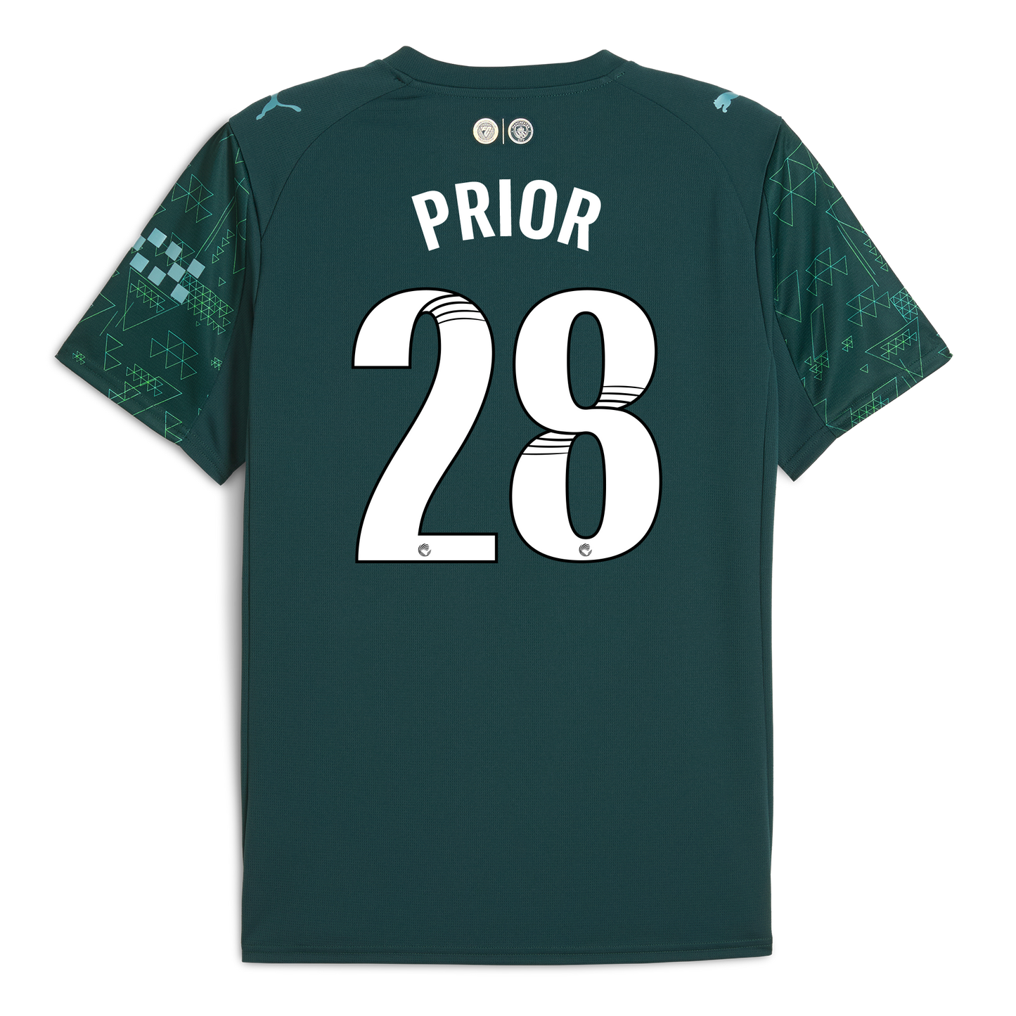 Manchester City EA SPORTS FC Jersey 2025/26 With PRIOR 28 Printing
