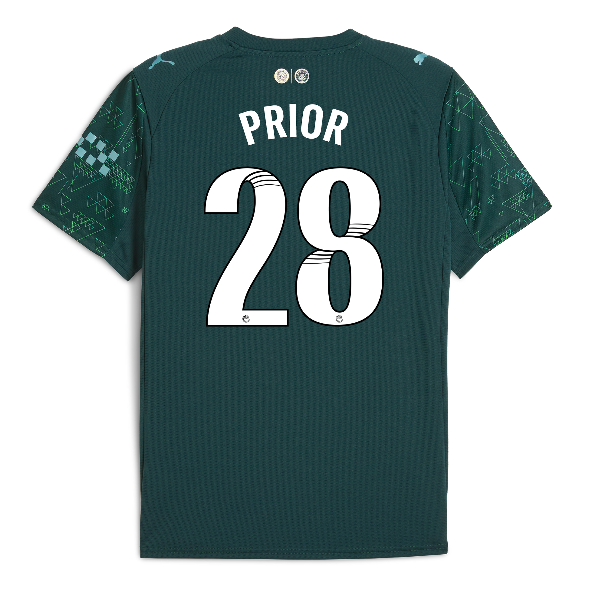 Manchester City EA SPORTS FC Jersey 2025/26 With PRIOR 28 Printing