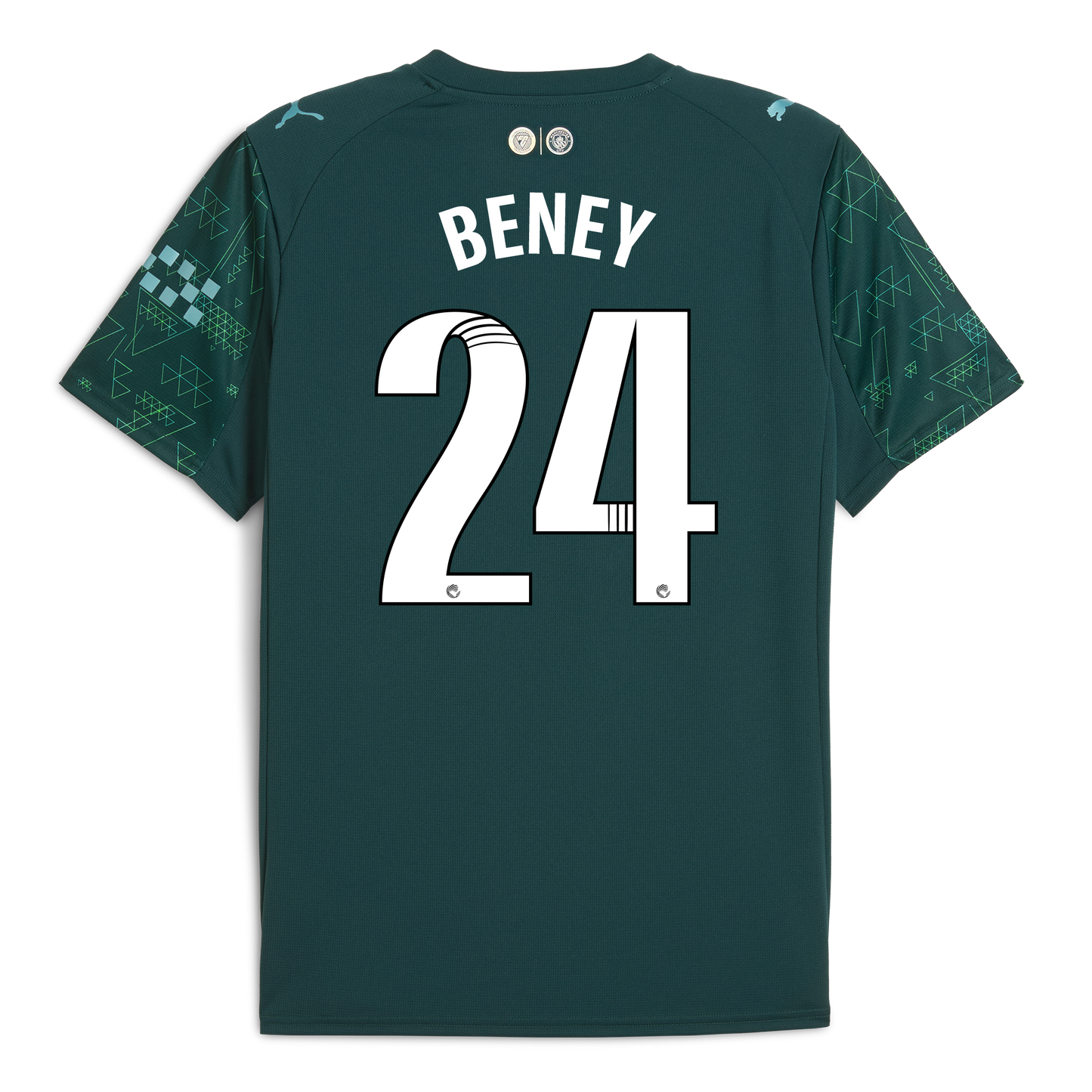Manchester City EA SPORTS FC Jersey 2025/26 With BENEY 24 Printing