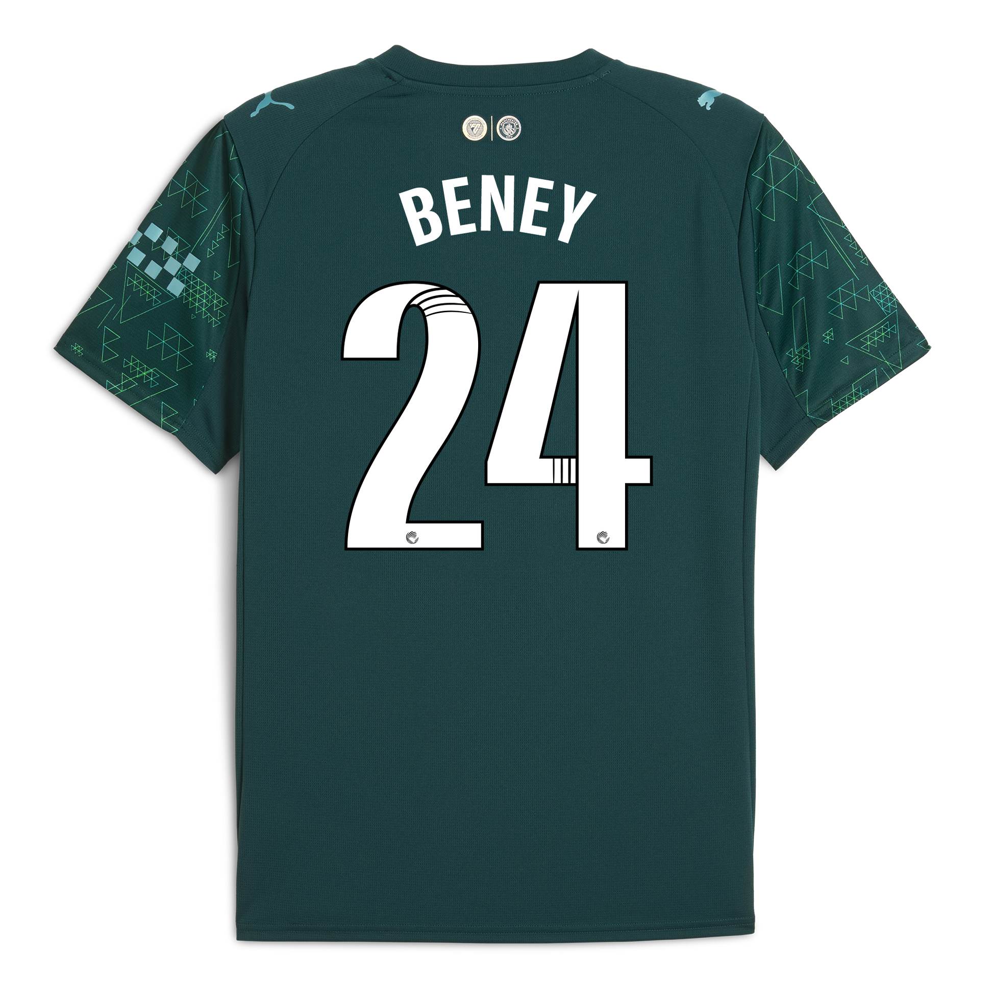 Manchester City EA SPORTS FC Jersey 2025/26 With BENEY 24 Printing