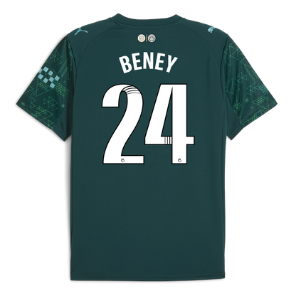 Manchester City EA SPORTS FC Jersey 2025/26 With BENEY 24 Printing