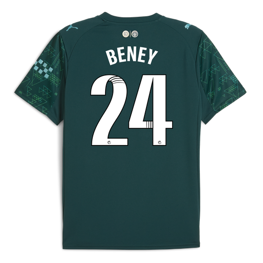 Manchester City EA SPORTS FC Jersey 2025/26 With BENEY 24 Printing