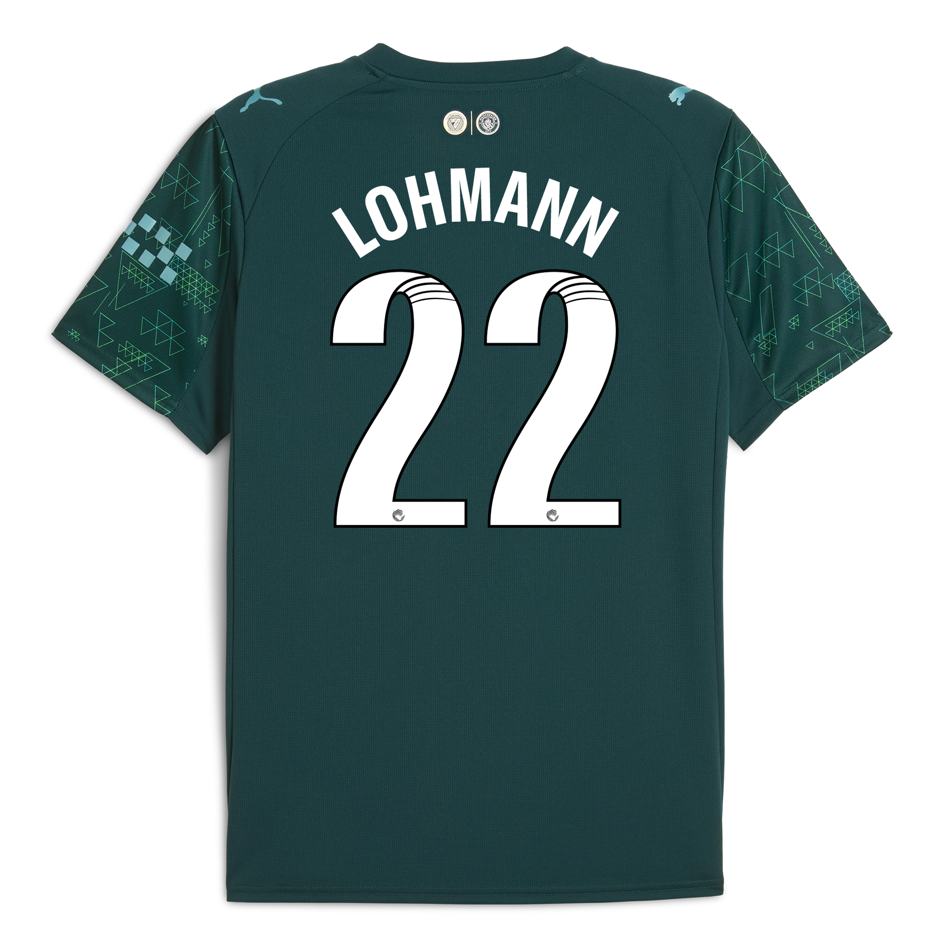 Manchester City EA SPORTS FC Jersey 2025/26 With LOHMANN 22 Printing