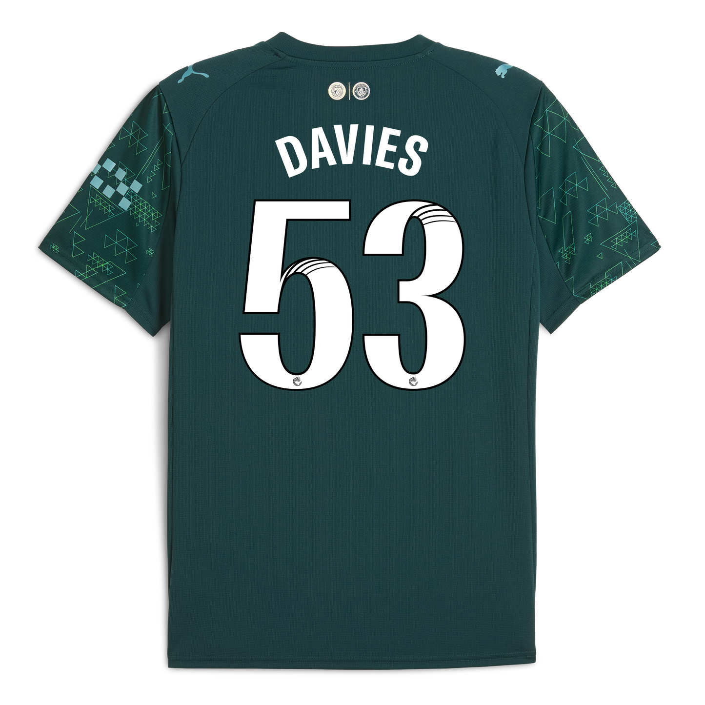Manchester City EA SPORTS FC Jersey 2025/26 With DAVIES 53 Printing