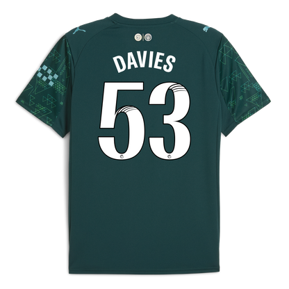 Manchester City EA SPORTS FC Jersey 2025/26 With DAVIES 53 Printing