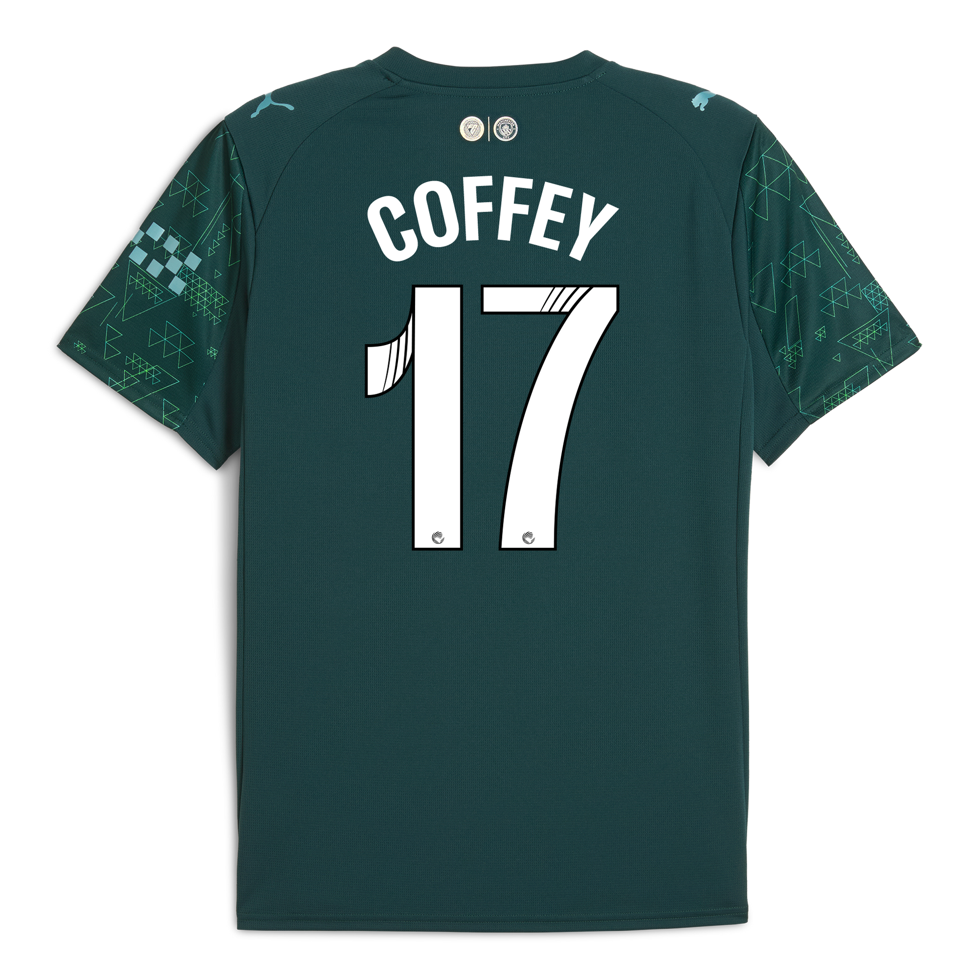 Manchester City EA SPORTS FC Jersey 2025/26 With COFFEY 17 Printing