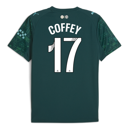 Manchester City EA SPORTS FC Jersey 2025/26 With COFFEY 17 Printing