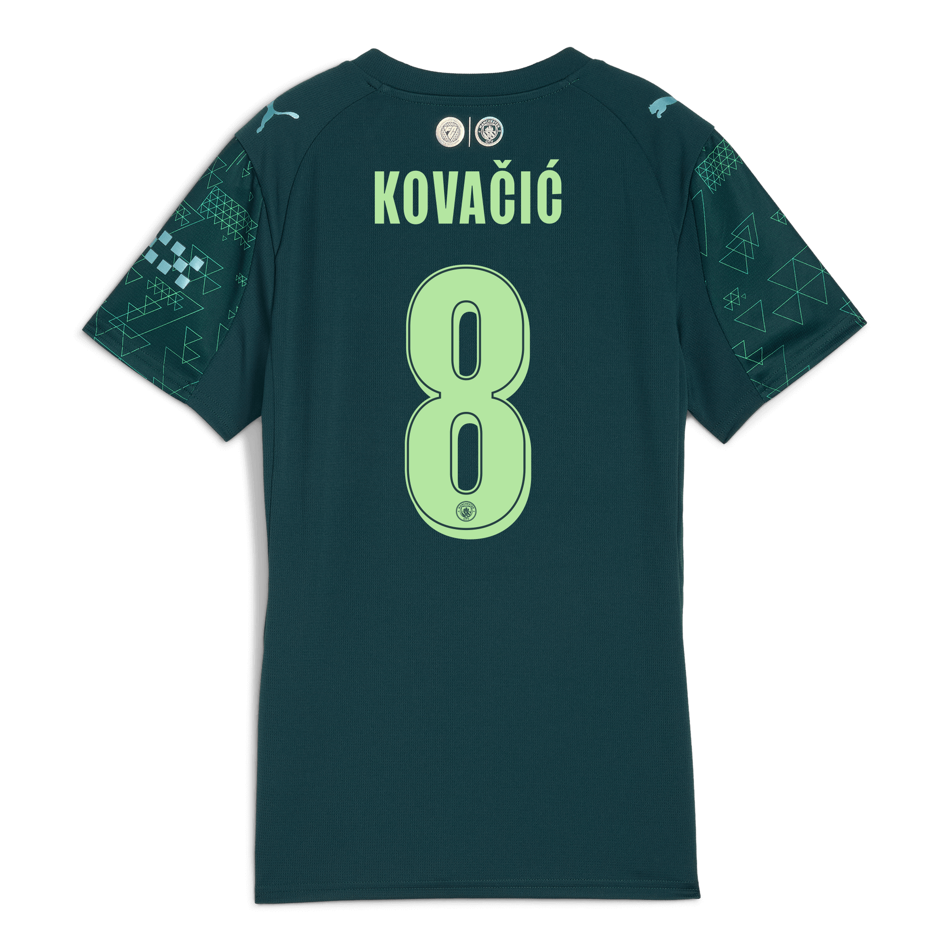Women's Manchester City EA SPORTS FC Jersey 2025/26 With KOVAČIĆ 8 Printing