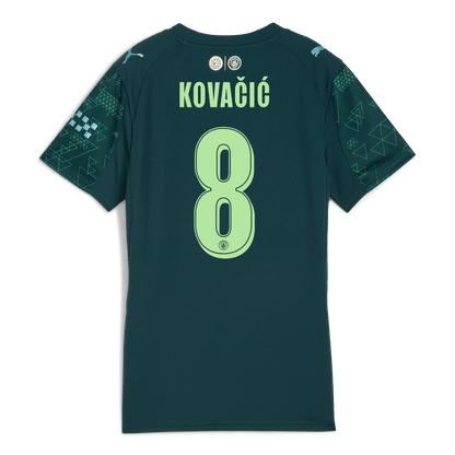 Women's Manchester City EA SPORTS FC Jersey 2025/26 With KOVAČIĆ 8 Printing